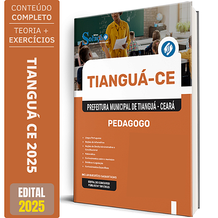 Apostila Prefeitura de Tianguá CE 2025 - Pedagogo