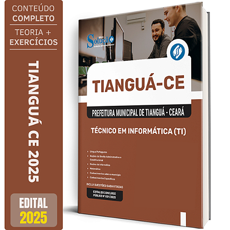 Apostila Prefeitura de Tianguá CE 2025 - Técnico em Informática (TI)