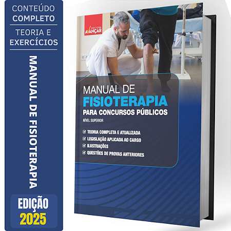 Apostila Manual De Fisioterapia Para Concursos Públicos 2025