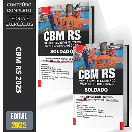 Apostila CBM RS 2025 - SOLDADO