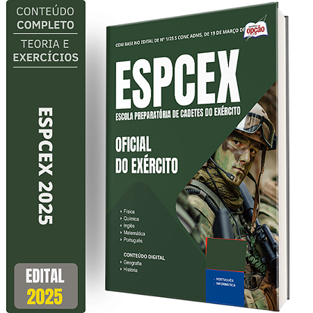 Apostila EsPCEx 2025 - Oficial do Exército