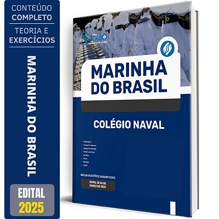 Apostila Marinha do Brasil 2025 - Colégio Naval