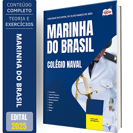 Apostila Marinha do Brasil 2025 - Colégio Naval