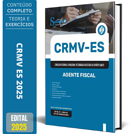 Apostila Concurso CRMV ES 2025 - Agente Fiscal