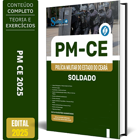 Apostila Concurso PM CE 2025 - Soldado