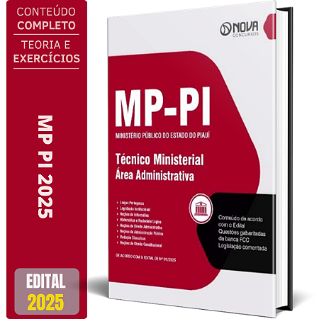 Apostila MP PI - Técnico Ministerial - Área Administrativa