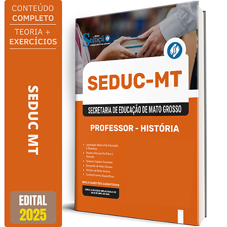 Apostila SEDUC MT 2025 - Professor - História