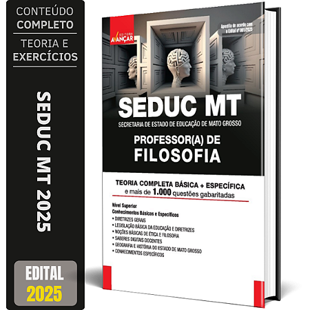 Apostila Seduc Mt 2025 - Professor (a) De Filosofia