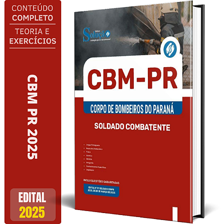 Apostila CBM PR 2025 - Soldado Combatente
