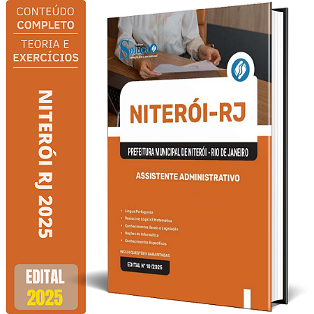 Apostila Prefeitura de Niterói RJ 2025 - Assistente Administrativo