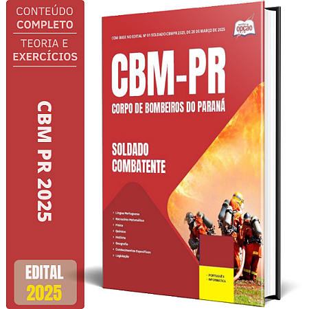 Apostila CBM PR 2025 - Soldado Combatente