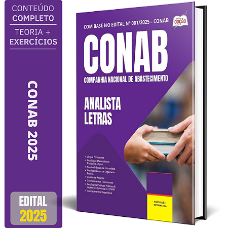 Apostila CONAB 2025 - Analista - Letras