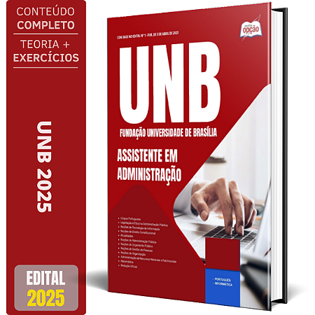 Apostila UNB 2025 - Assistente em Administração