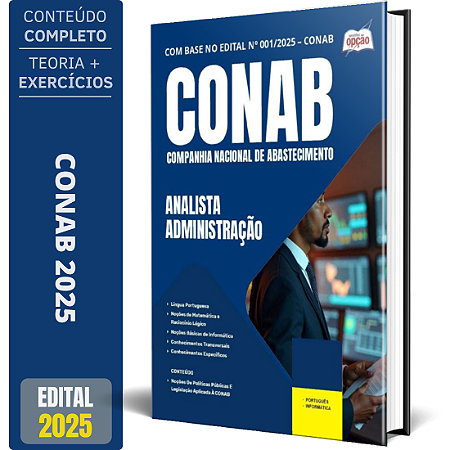 Apostila CONAB 2025 - Analista - Administração