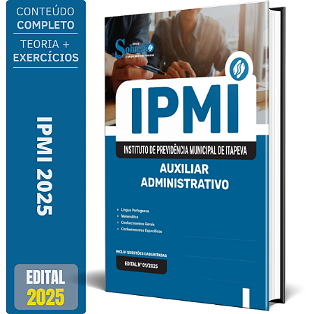 Apostila IPMI 2025 - Auxiliar Administrativo