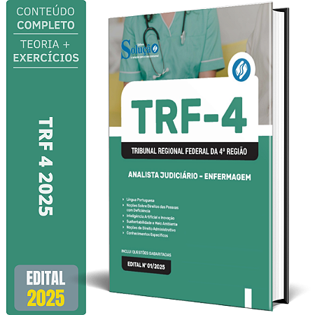 Apostila TRF 4 2025 - Analista Judiciário - Enfermagem