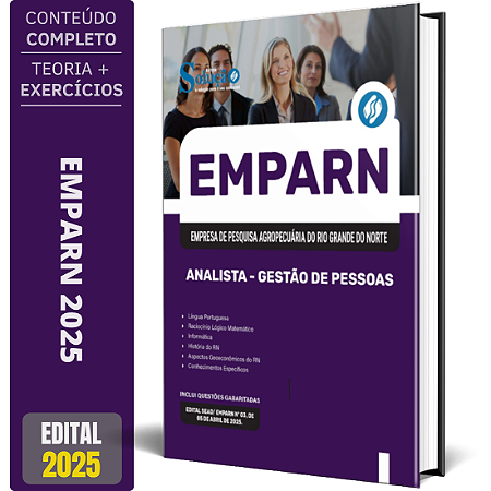 Apostila EMPARN 2025 - Analista - Gestão de Pessoas