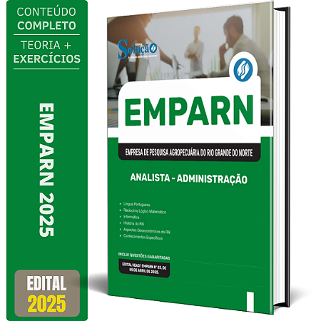 Apostila EMPARN 2025 - Analista - Administração