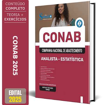 Apostila CONAB 2025 - Analista - Estatística