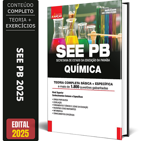 Apostila Concurso See Pb 2025 - Professor Sociologia