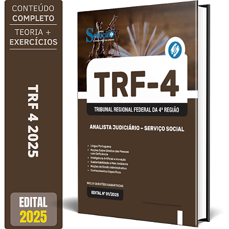 Apostila TRF 4 2025 - Analista Judiciário - Serviço Social