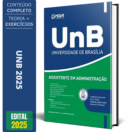 Apostila UNB 2025 - Assistente em Administração