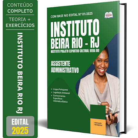 Apostila Instituto Beira Rio RJ 2025 - Assistente Administrativo