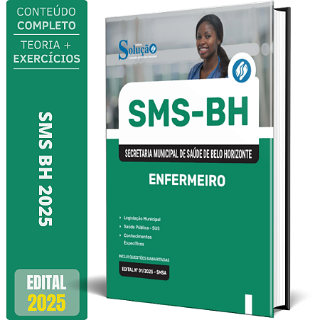 Apostila Concurso SMS BH 2025 - Enfermeiro