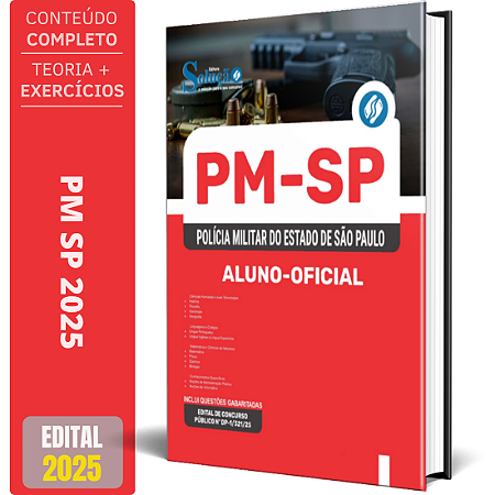 Apostila Concurso PM SP 2025 - Aluno-Oficial