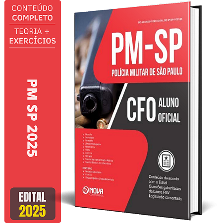 Apostila PM SP CFO 2025 - Aluno Oficial