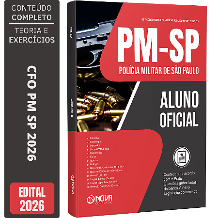 Apostila CFO PM SP 2026 - Aluno Oficial
