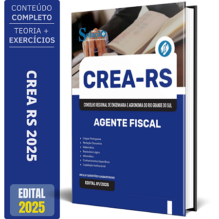 Apostila Concurso CREA RS 2025 - Agente Fiscal