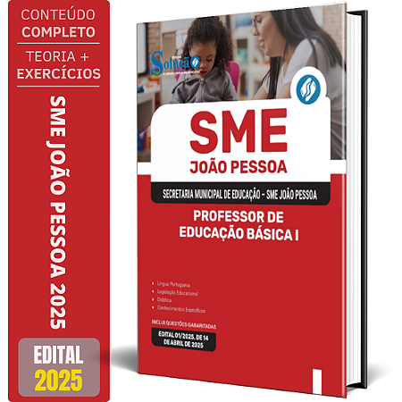 Apostila SME João Pessoa 2025 - Professor de Educação Básica I
