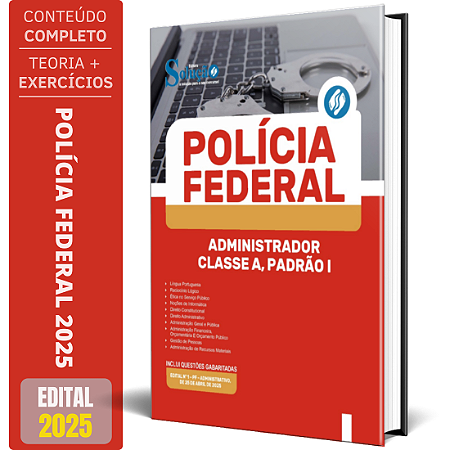 Apostila Concurso PF 2025 - Polícia Federal - ADMINISTRADOR