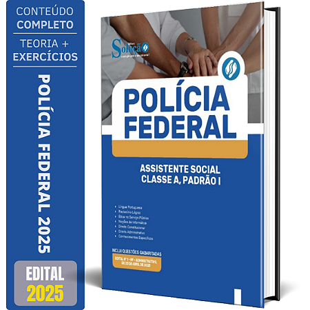 Apostila Concurso PF 2025 - Polícia Federal - Assistente Social