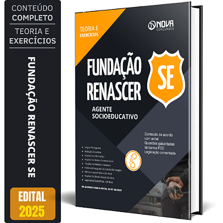 Apostila Fundação Renascer 2025 - Agente Socioeducativo