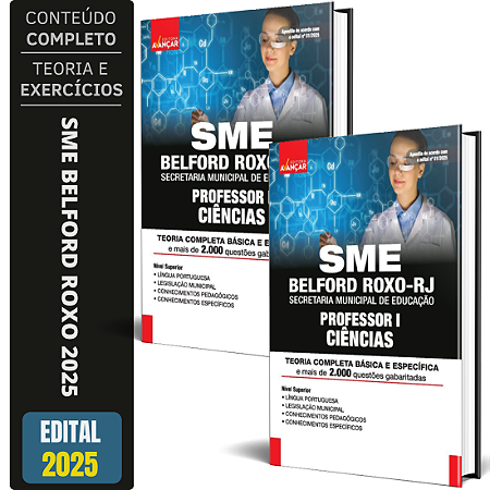 Apostila Sme Belford Roxo Rj - Professor I - Ciências