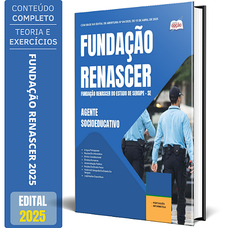 Apostila Fundação Renascer 2025 - Agente Socioeducativo