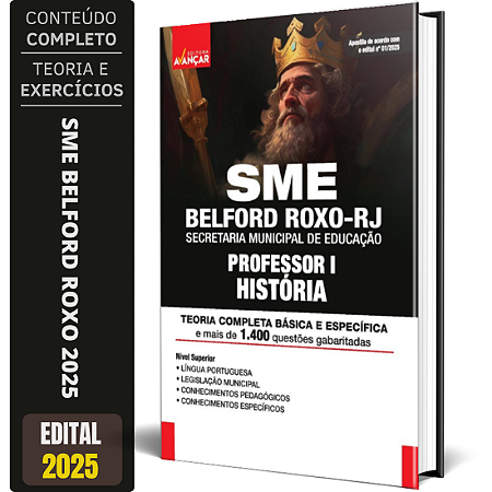 Apostila Sme Belford Roxo Rj - Professor I - História