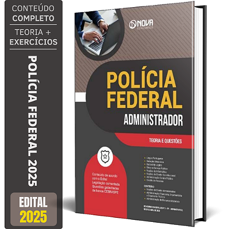 Apostila PF 2025 - Administrador