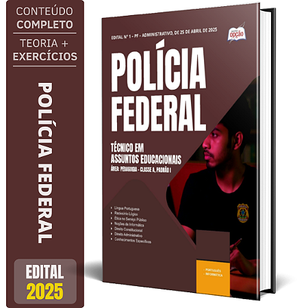 Apostila Polícia Federal (PF) 2025 - Pedagogia