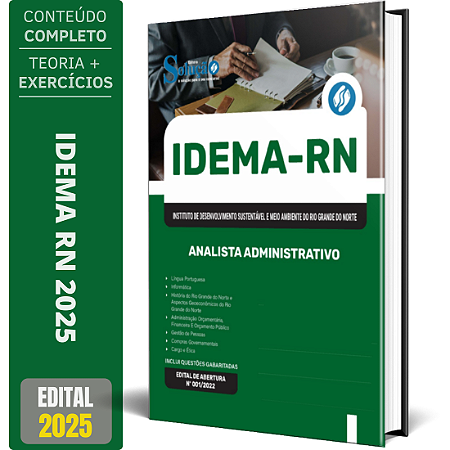 Apostila IDEMA RN 2025 - Analista Administrativo