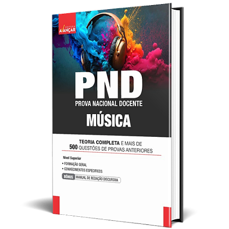 Apostila Concurso PND 2026 - Professor de Música - Prova Nacional Docente
