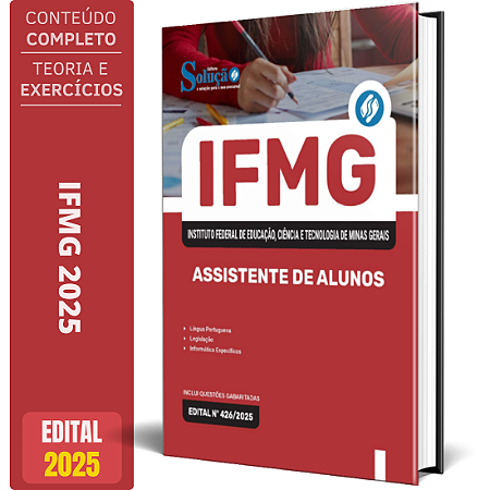 Apostila IFMG 2025 - Assistente de Alunos