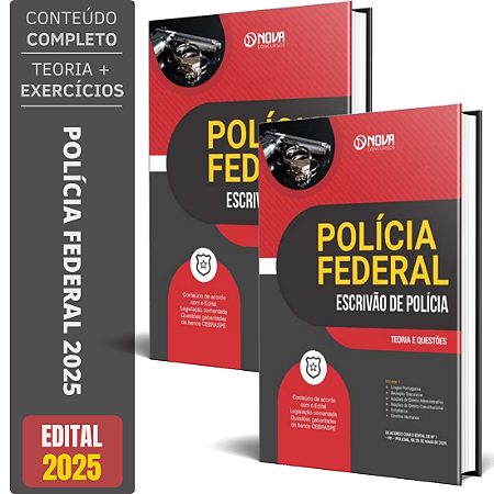 Apostila PF 2025 - Escrivão de Polícia Federal