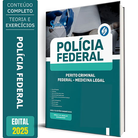 Apostila Perito Polícia Federal (pf) 2025 - Medicina Legal