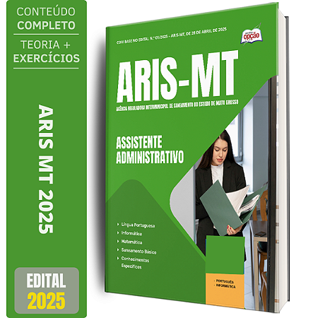 Apostila ARIS MT 2025 - Assistente Administrativo