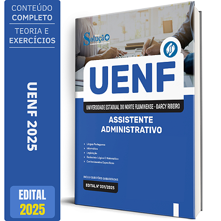 Apostila UENF 2025 - Assistente Administrativo