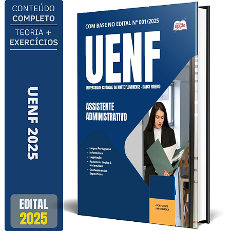 Apostila UENF 2025 - Assistente Administrativo