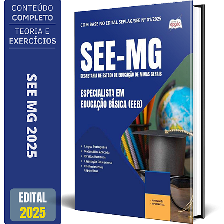 Apostila SEE MG 2025 - Especialista em Educação Básica (EEB)